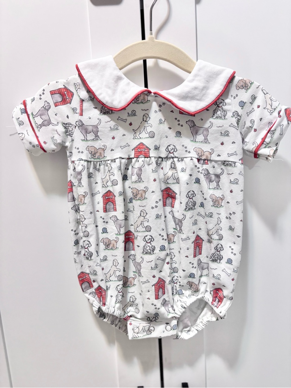 The oaks apparel puppy dog print bubble